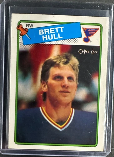 1988-89 O-Pee-Chee #66 Brett Hull