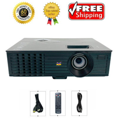 ViewSonic PJD6253 DLP Projektor 3500 ANSI Heimkino 3D Bereit HD HDMI Mit Bundle