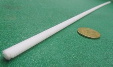 Delrin Acetal Threaded Rods RH,  White, 1/4"-20 x 2 Foot Long