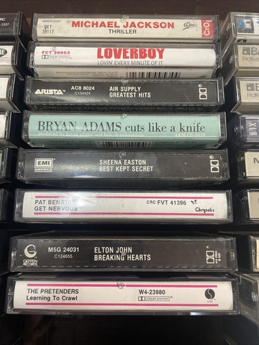 LOT of 22 Cassette Tapes And Savoy Case (Classic Rock) Includes 18 mix tapes - Picture 5 of 12