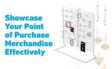 Earring Bracelet Rack Countertop Jewelry Organization Display Wire White 18 x 20