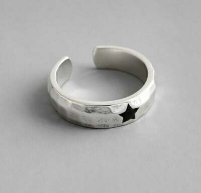 David Bowie Blackstar Ring (925 silber)