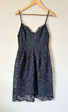 ASTR the Label Lace Dress Black Size Medium M Lined LBD Cocktail Party Classic