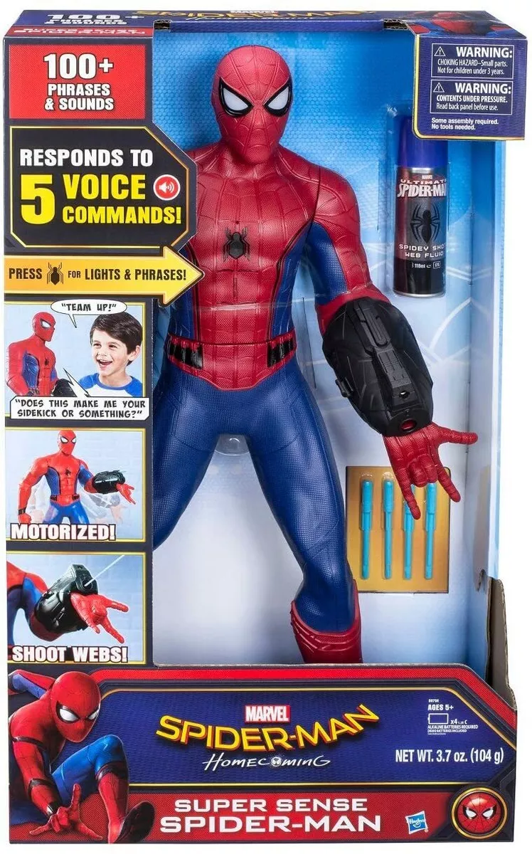 SPIDER MAN B97041020 Homecoming Super Sense Figure eBay