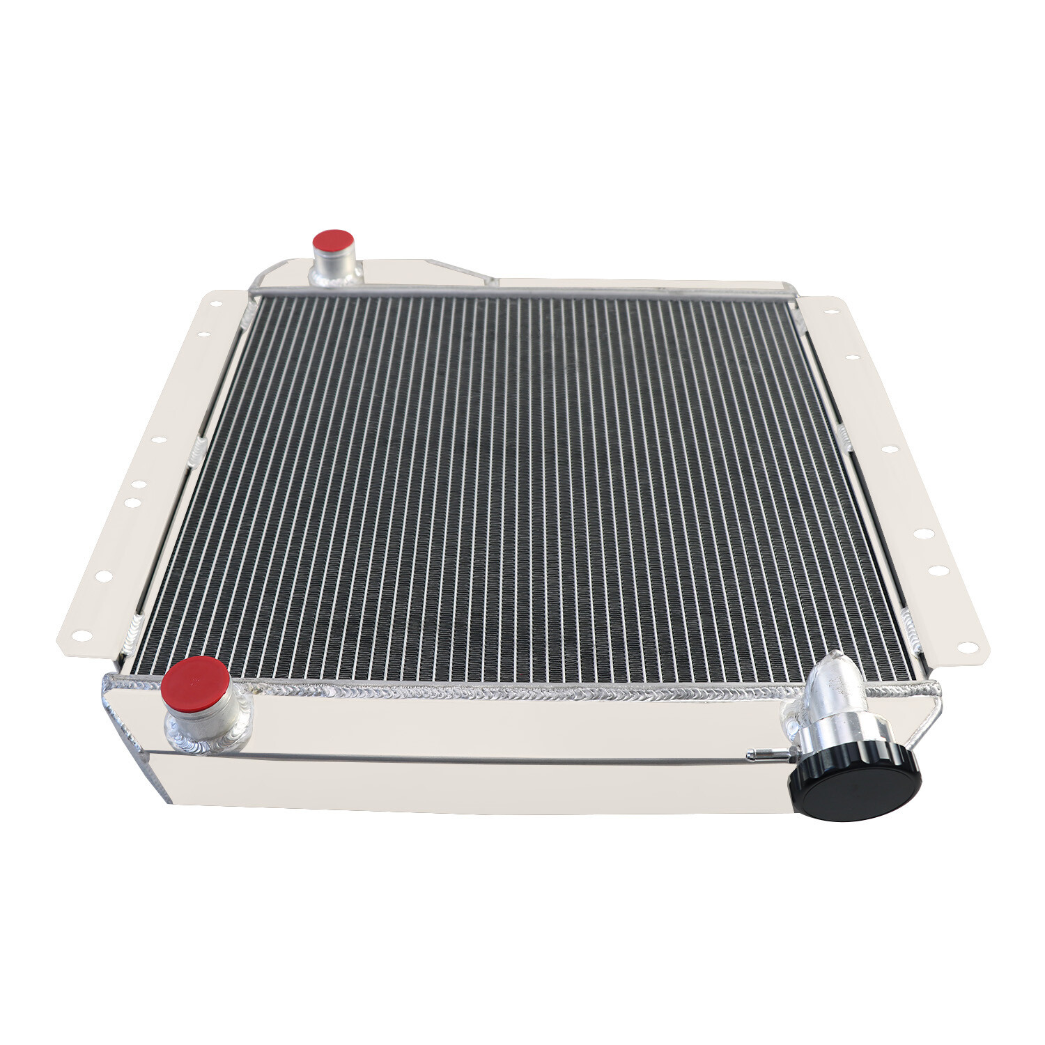 4 ROW ALUMINUM RADIATOR FIT TOYOTA LAND CRUISER HJ45 HJ47 2H 3.6L/4.0L DIESEL thumbnail 11