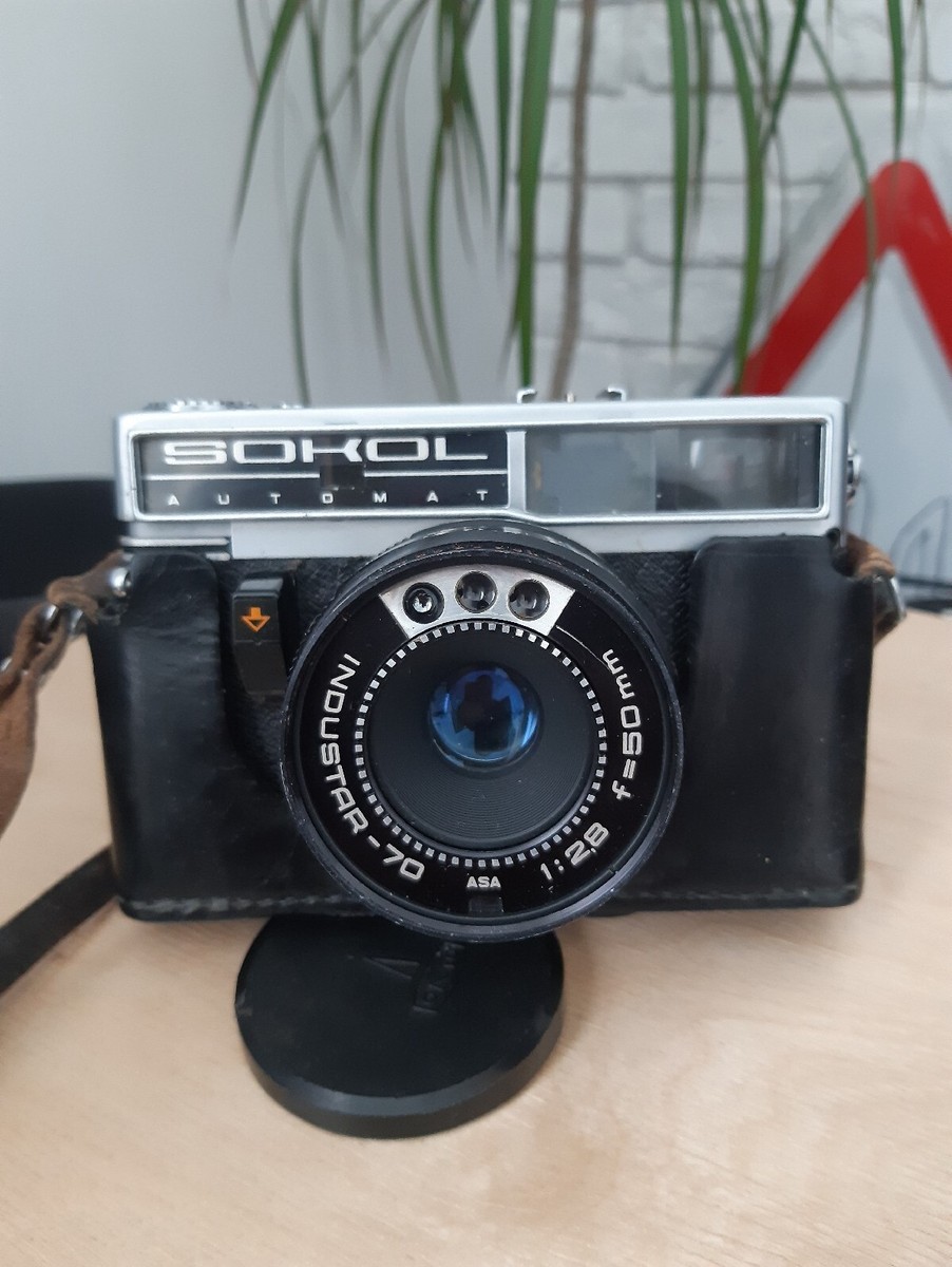 SOKOL INDUSTAR 70 フィルムカメラ 35mm Sokol Automat Vintage 35mm Film Camera Lens Industar 70 ussr