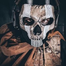 Call of Duty Warzone 2Call of Duty Same Skull Ghost Mask Mask Headgear cosplay