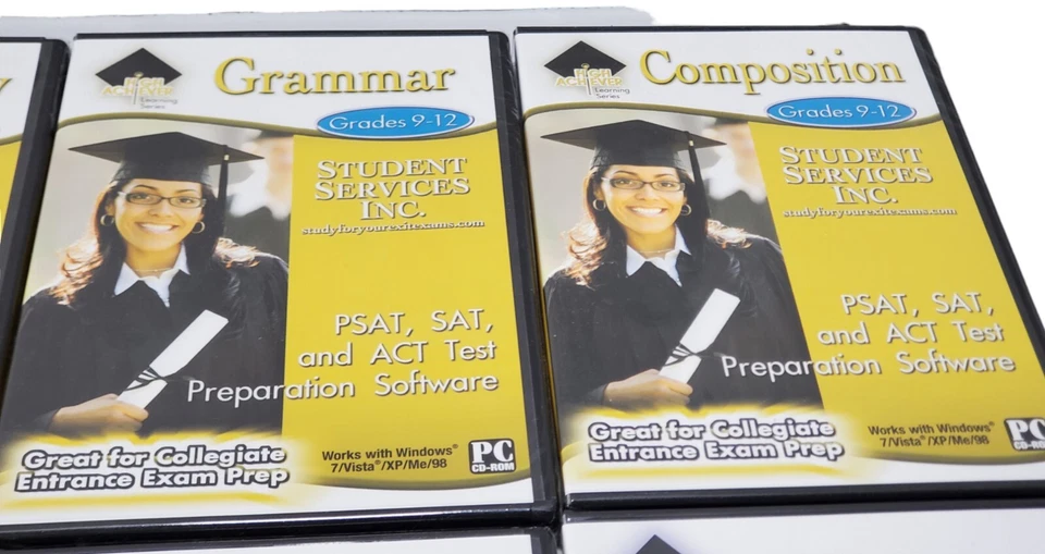 PC Treasures High Achiever 12 Subject Lot Math History Science English NEW  - Image 3 of 4