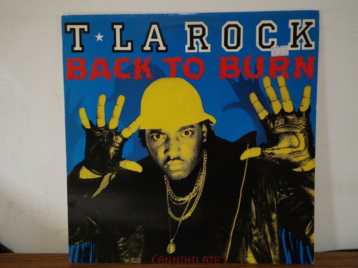 T LA ROCK BACK TO BURN 1986 LP VINYL ALBUM | eBay