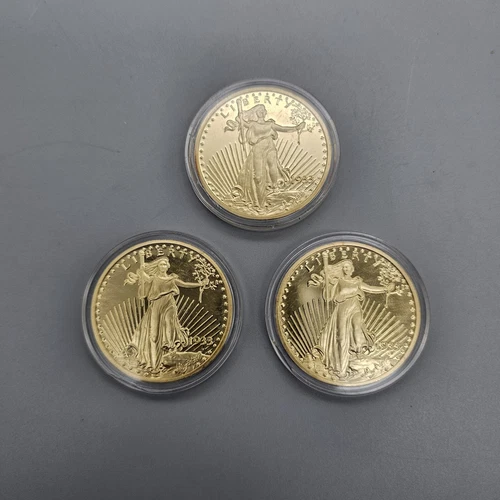 Copy (3) 1933 Liberty Standing Walking 20 Dollar Coins United States