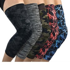Men Leg Knee Pads Basketball Sports Running Knee Anti-collision Protective Gear
