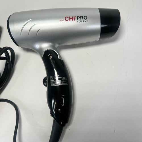 Chi Mini Pro Low EMF Professional Hair Dyer GF1500TD Travel Size Folds Ceramic - Picture 2 of 13