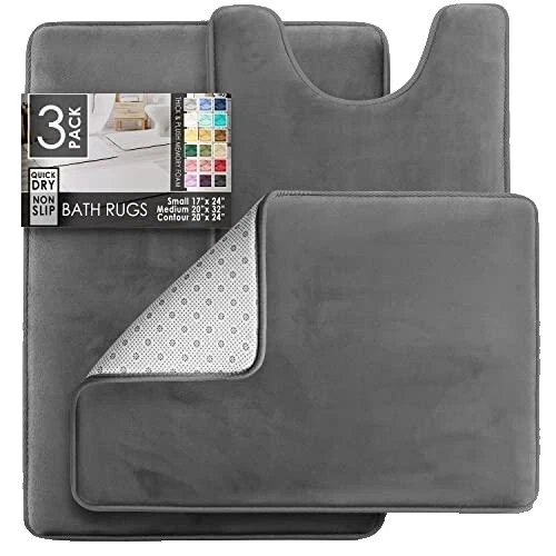 Fleece Rectangle Bath Bath Mats Covers