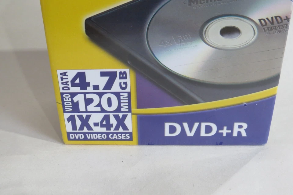 New Memorex DVD+R Professional Recordable DVD Discs in Cases Sealed - Image 2 of 4