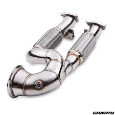 Downpipe scarico inox de cat decat sport race per audi rs3 8p tt rs 8j 11+