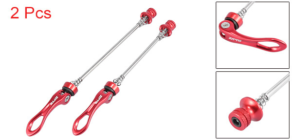2pcs Bicycle Wheel Quick Release Lever Front Rear Skewer Wheel Hub