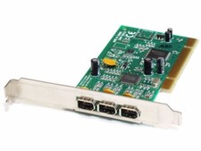 3 Port IEEE1394 Firewire PCI Controller Expansion Adapter Card