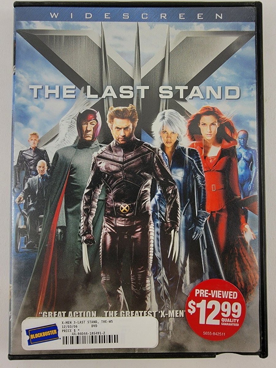 X Men The Last Stand DVD Widescreen Marvel Movie Halle Berry: Hugh