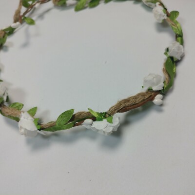 DDazzling Flower Crown Floral Wreath Headband Floral Garland  display picture 1