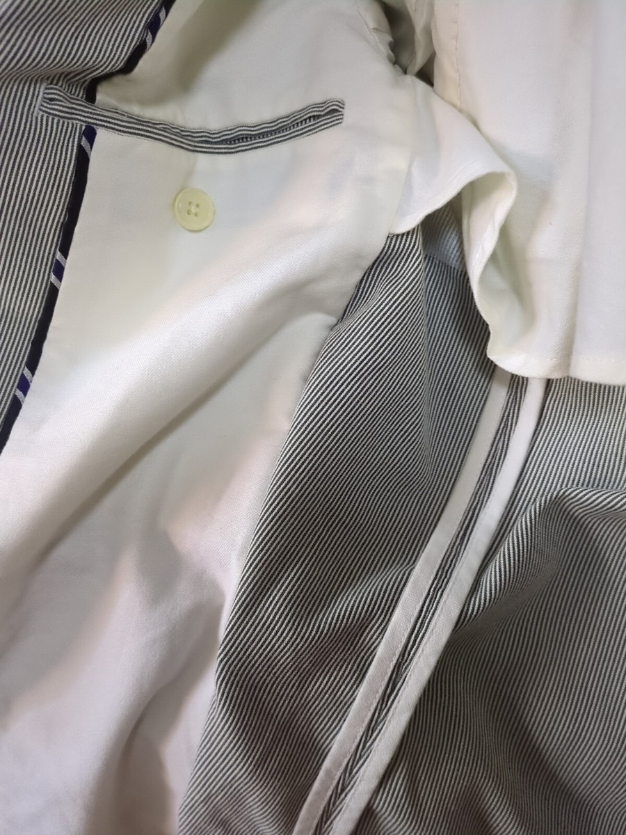 RUGBY Ralph Lauren Men's Jacket and Pants Sz S White Blue