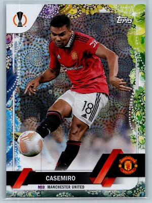 Casemiro 2022-23 Topps UEFA Club Competitions Carnaval Edition Samba #64