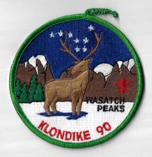 90 Klondike Wasatch Peaks GREEN Border [ND-1192]