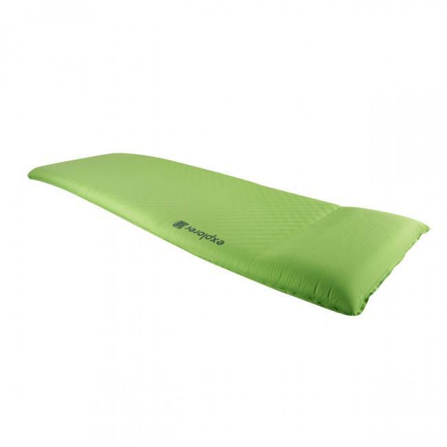 Highlander Self Inflating Camping Mat Explorer Sleeping Mat With Pillow 75mm