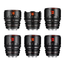 7Artisans 10mm 16mm 25mm 35mm 50mm 85mm Set Cinema lens for Sony E mount camera