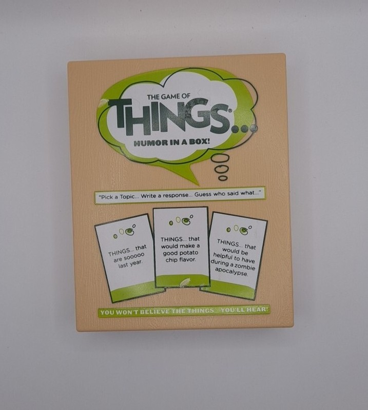 The Game Of Things... humor in a box, Open Box, Complete 