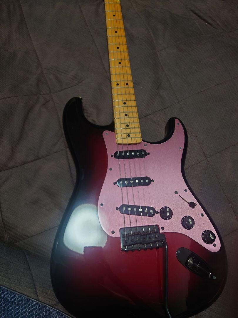 Ken Stratocaster® Galaxy Red Ken Model Electric guitar Musical