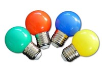 25 Er Set Led Tropfen In Rot/Gelb/GrüN/Blau Gemischt -#8159