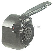 PRESA RICAMBIO ACCESSORIO CARRELLO STRADALE BARCA MOTO CAMPER AUTO - 13 POLI