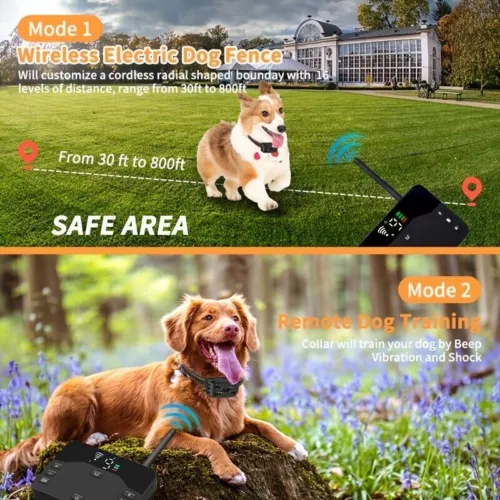 Wireless Invisible Dog Fence Electric Boundary Pet Containment Collar System - Picture 9 of 16