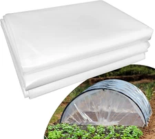 6 Mil Greenhouse Plastic Film Sheeting Cover UV Resistant Clear Polye Film Green