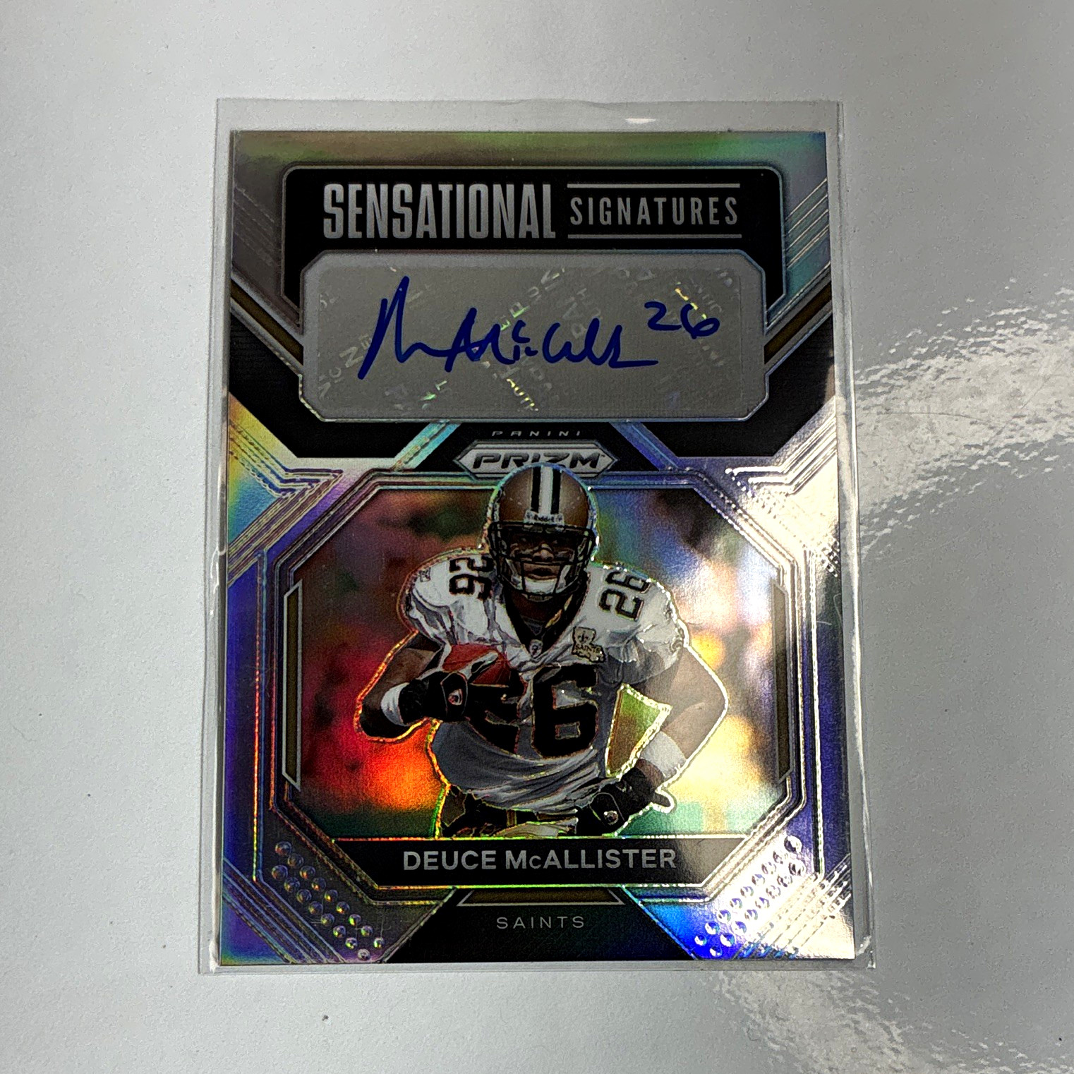 Panini 2022 Prizm Sensational Signatures Auto /149 Deuce McAllister #SS-DM