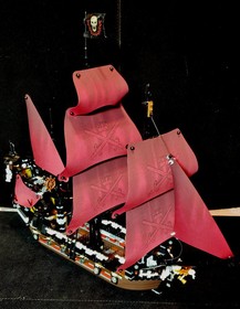 Lego Queen Anne's Revenge 4195 Pirates of the Caribbean Ship 100% Complete Set