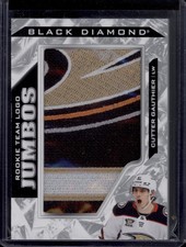 2024-25 Black Diamond Cutter Gauthier Rookie Team Logo Jumbos Patch RC