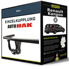 Starre Anhängerkupplung für RENAULT Kangoo 05.2021-jetzt III Auto Hak NEU