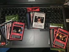 Star Wars CCG Death Star 2  2 Dagobah Limited Opened Booster Packs
