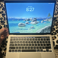 Apple MacBook Pro 13" Silver Laptop Touch Bar SSD Backlit Keyboard USB-C Wi-Fi