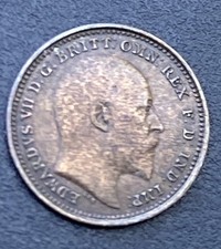 1902 Edward VII One Third Farthing Coin Lot F8