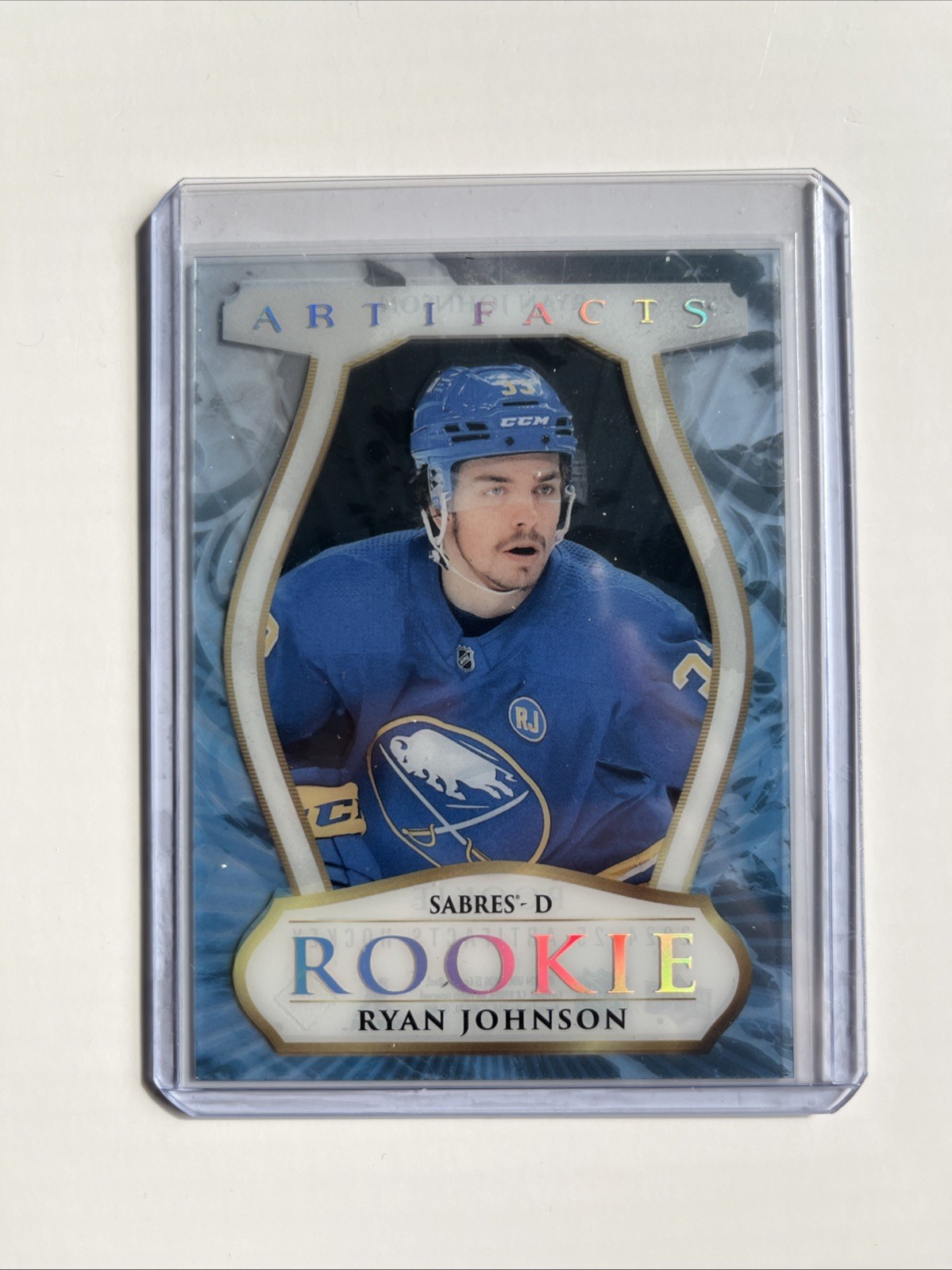 2024 Upper Deck Artifacts 2023-24 Base Update Clear Cut Ryan Johnson #238 a13