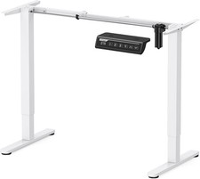 Electric Stand up Desk Frame 4 Memory Height Settings Height Adjustable Table