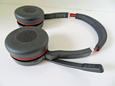 Jabra Evolve 75 Wireless Bluetooth Headset HSC040W  Fixed hairline crack 