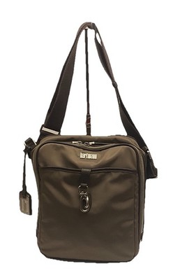 HARTMANN Brown Nylon Crossbody