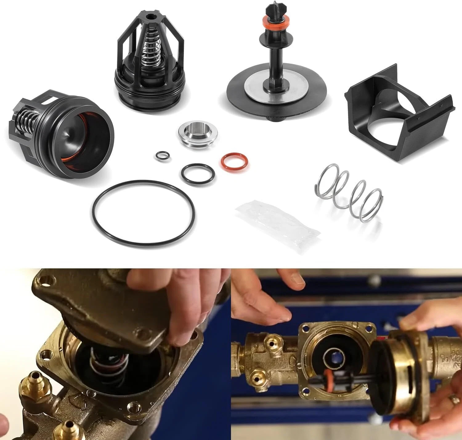 0887794 009M2 1-1/4" - 1-1/2" Reduced Pressure Zone Total Repair Kit for Watts