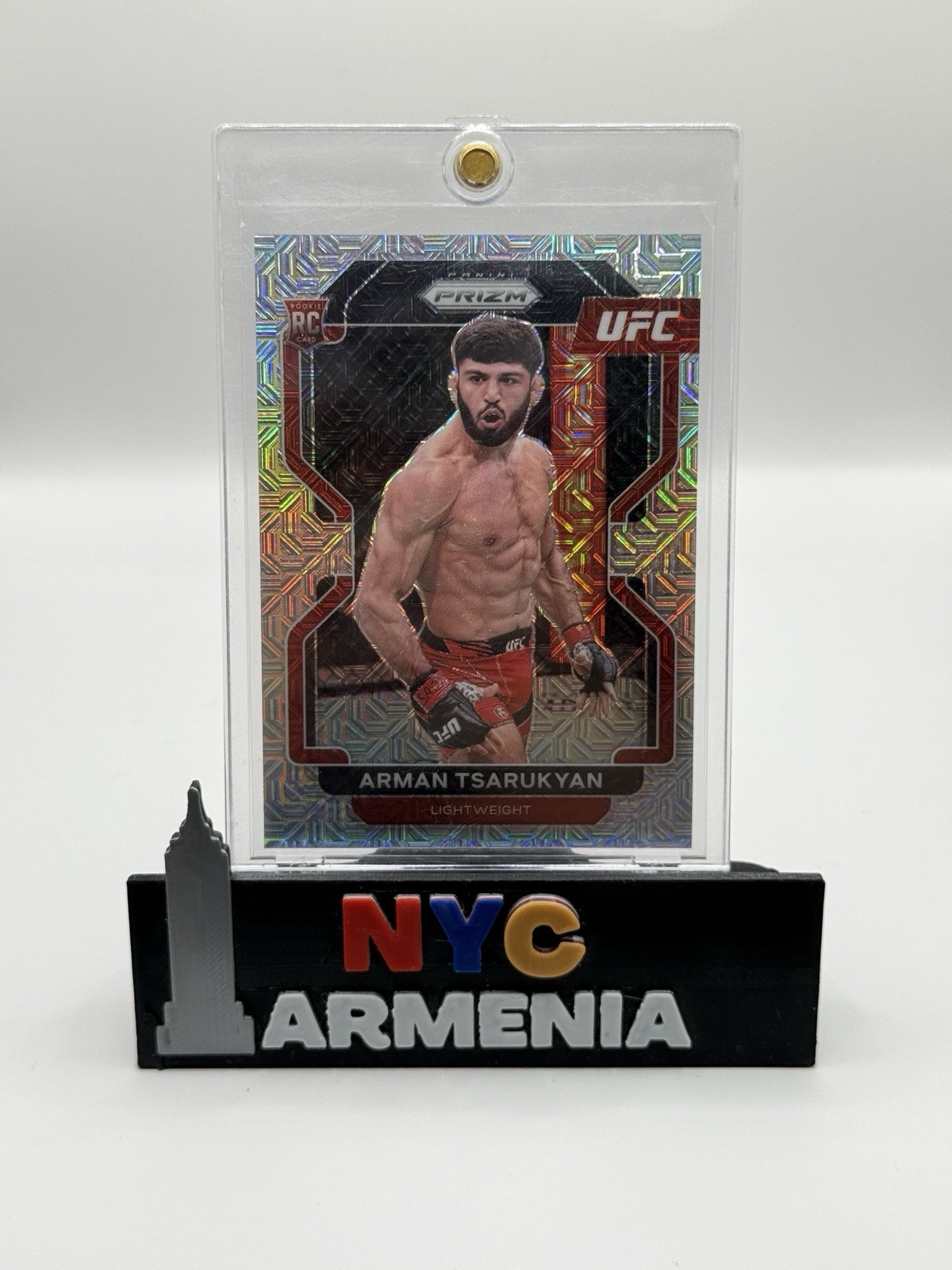 2022 Panini Prizm Arman Tsarukyan /25 Mojo RC