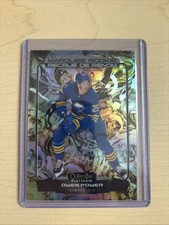 2022-23 OPC Platinum Marquee Rookie OWEN POWER Liquid Metal /349 MINT #201 RC