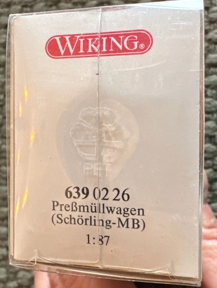 Camión de volteo Wiking Car #6380226 1:87 nuevo en caja Foto 2 de 4