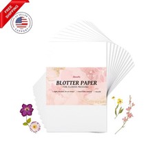 20 Sheets Blotting Paper for Flower Press, Large 15 x 10 inch A4 Highly Absor...